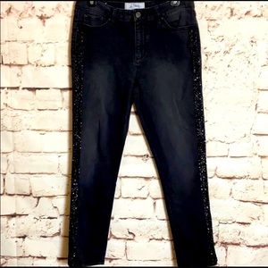 Libby Edelman Sequined Jeans